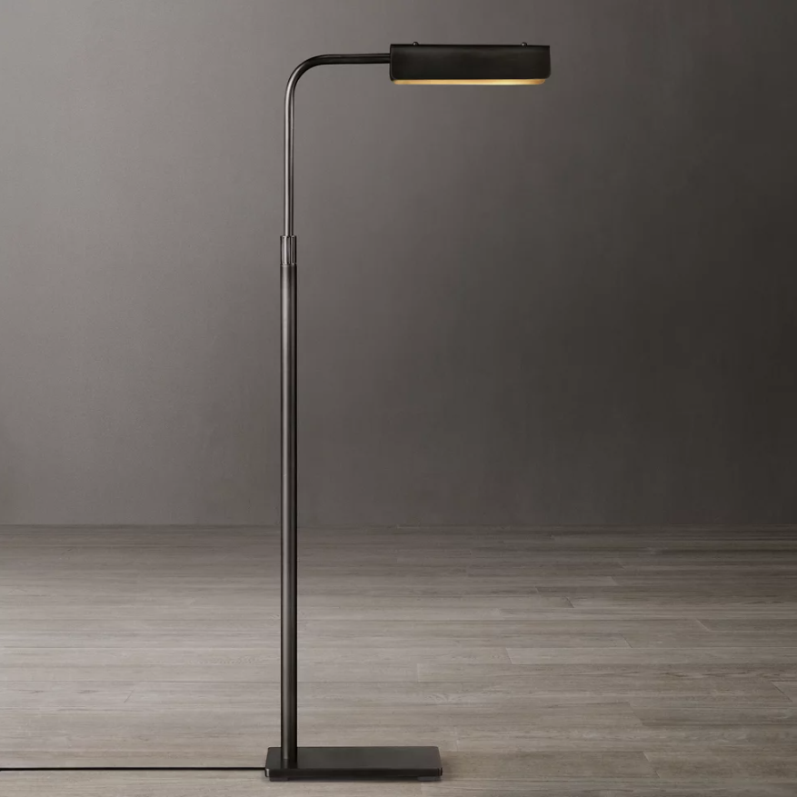 Vintage Copper Versatile Lighting Solutions Corner LED Luxury Halogen Lamp With Shelves Standing Light Floor Lamp