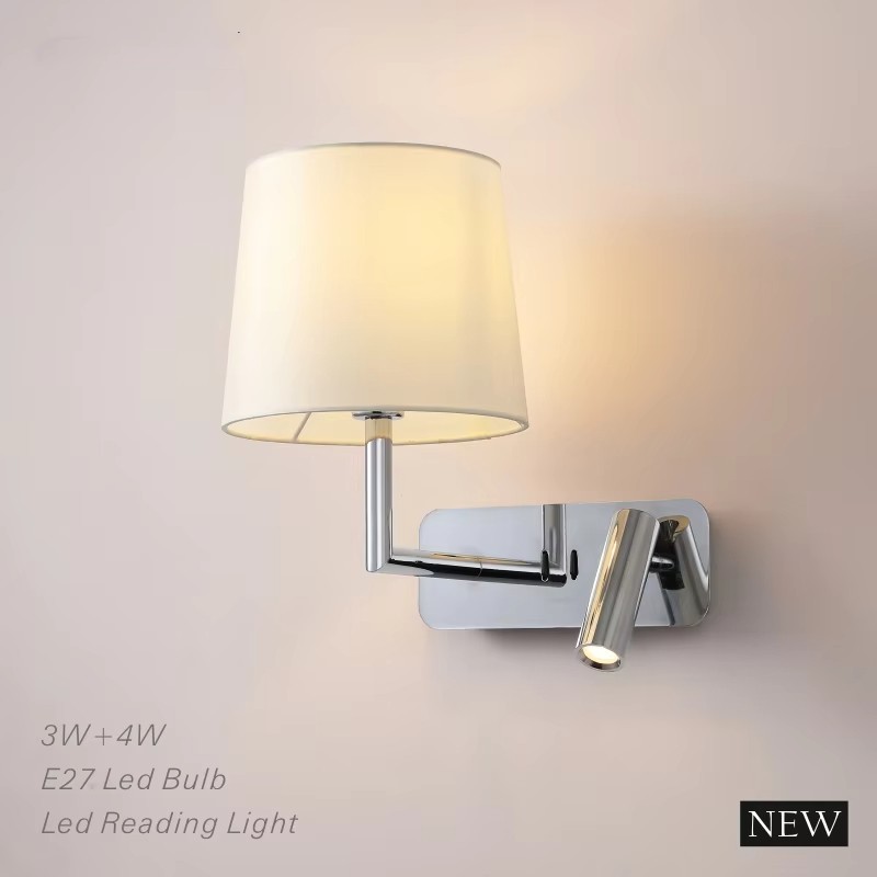 High quality aluminum led Wall reading light for bedroom