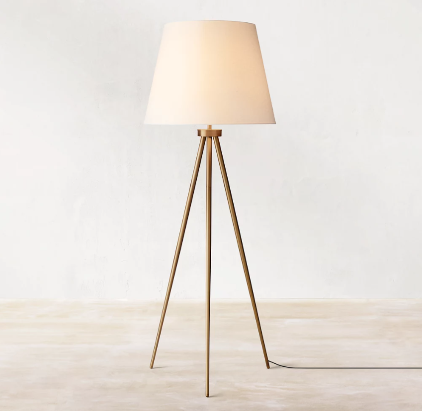 Customized High End Living Room Hotel Modern Decorative Interior Tripod Stand Lamp Led Floor Lamps