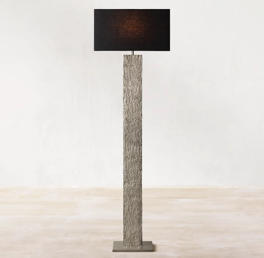 Vintage Design Luxury Brass Sensuous Standing Lamp Floor Lamp