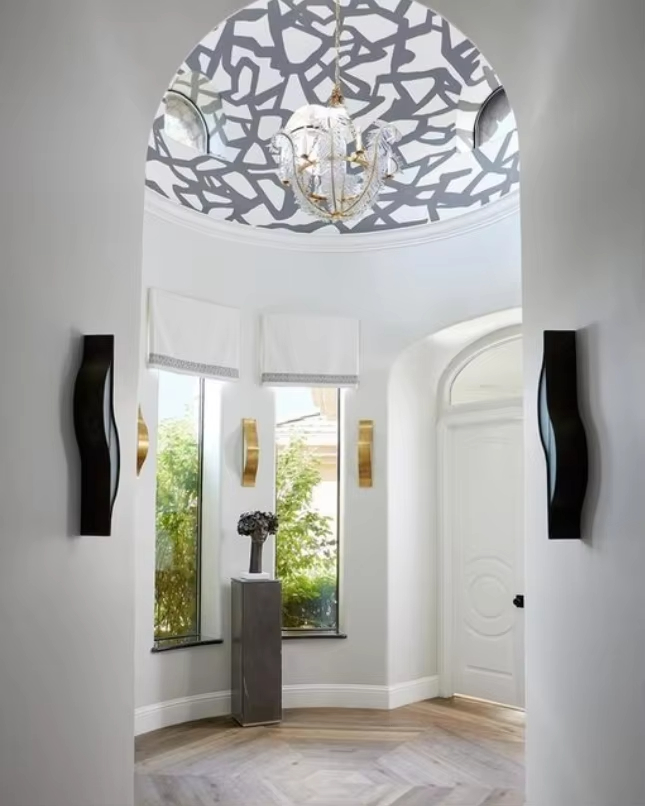 Customized Practical Classic Wall Sconces Living Room Background Led Wall Light Beautiful Gold Bedroom Bedside Wall Lamp