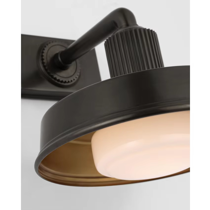 Simple Dining Room Bathroom Mirror Front Bedroom Wall Sconce Modern Hotel Beside Flexible Led Wall Light Brass Indoor Wall Lamp