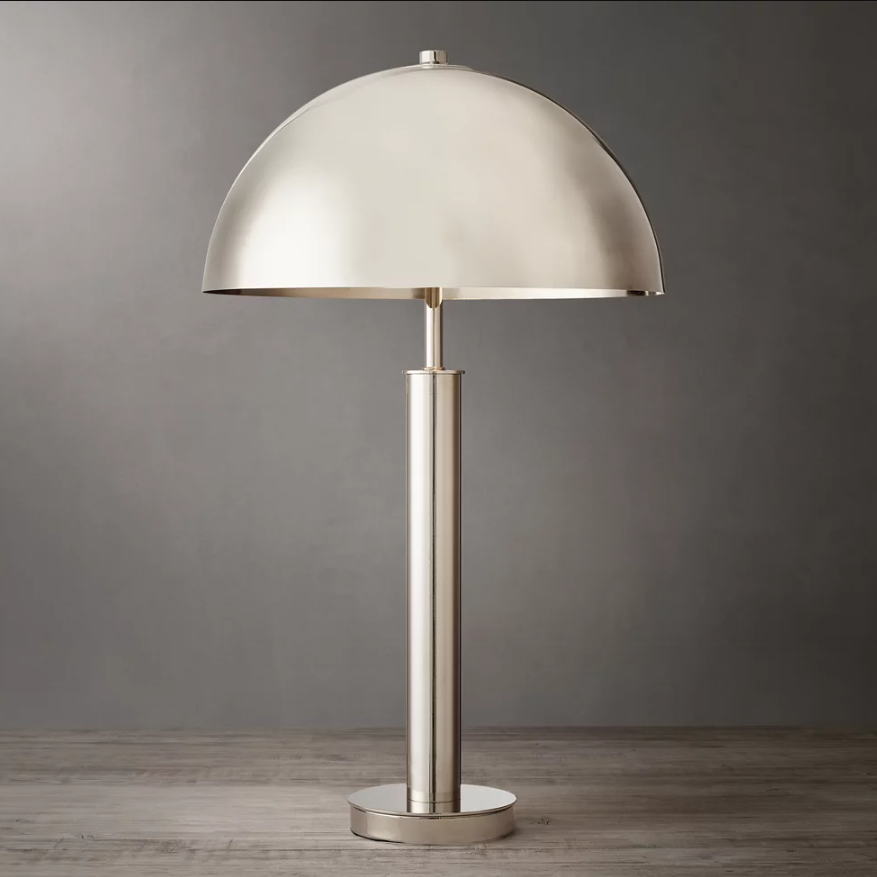 Modern Metal Mushroom Design Desk Lamp Table Lamp For Bedroom Brass Led Nightstand Decorative Luxury Table Lamp