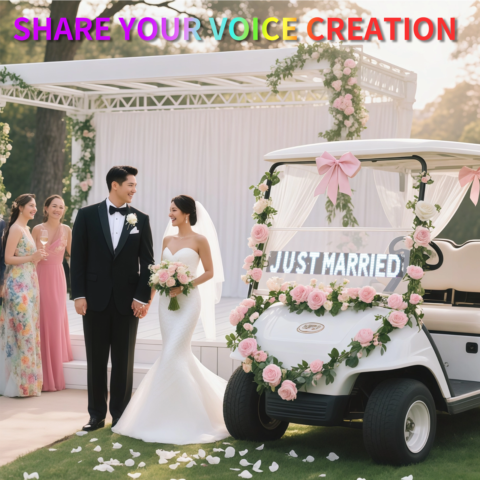 LED Matrix Display Panel, Devil Eyes Light for Cars Windshield, Programmable LED Scrolling Sign, Advertising Sign with Remote + APP+ Voice Control, DIY Pattern Animation 