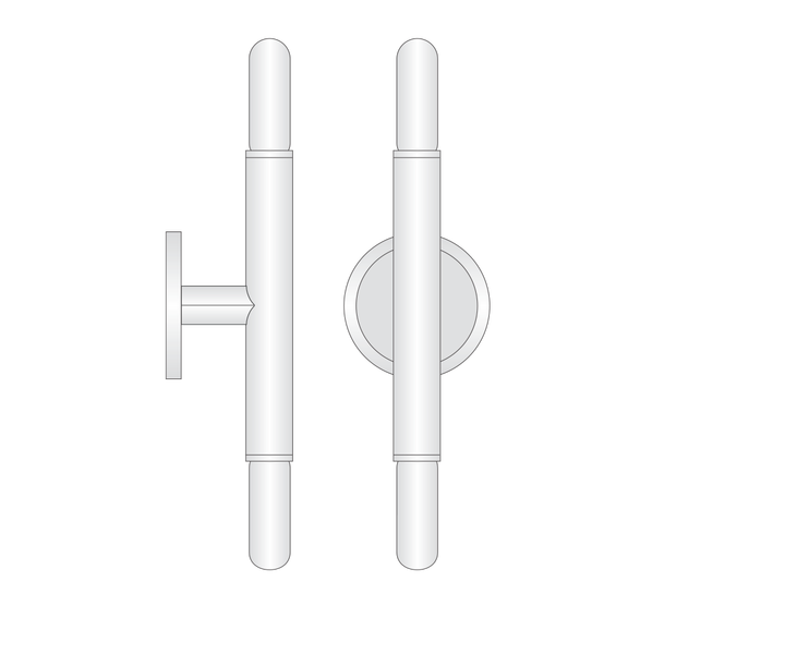 Le Pentagone Sconce Classic Double-headed Round Tube Wall Lamp Is Suitable for Living Room Corridor