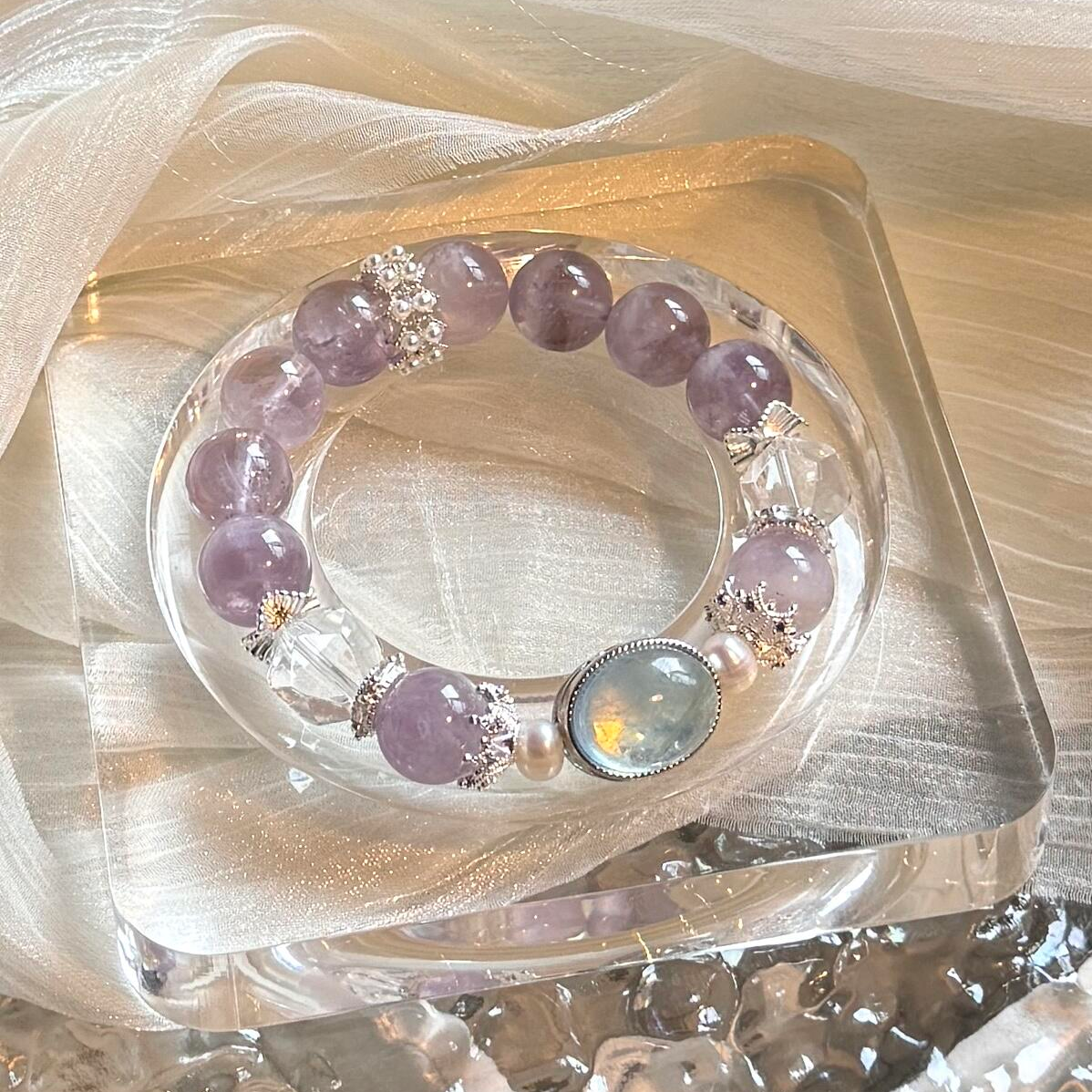 Natural Energy Crystal Bracelet