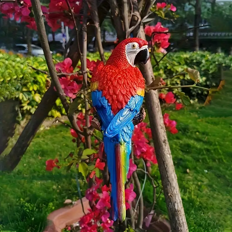🦜Resin Parrot Design Outdoor Statue
