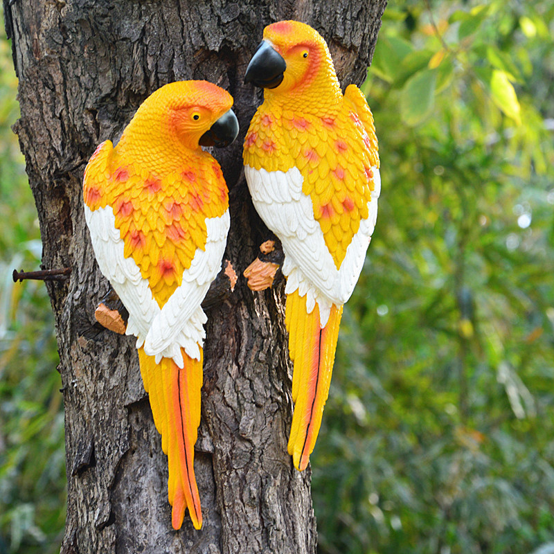 🦜Resin Parrot Design Outdoor Statue