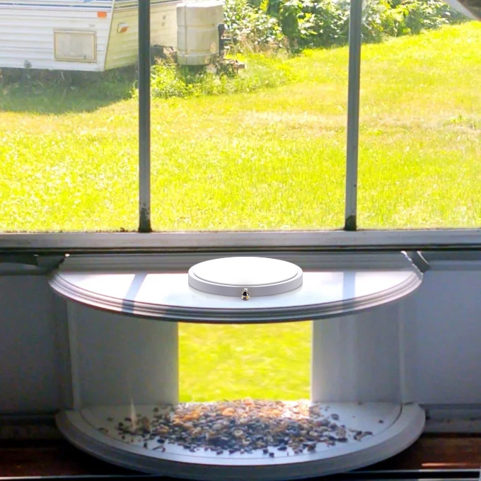 Clear View Window Tray Bird Feeder
