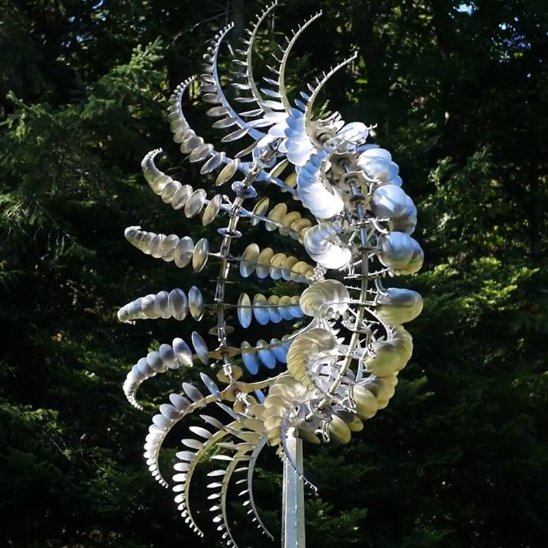 Garden Magic Kinetic Windmill Sculpture Decoration