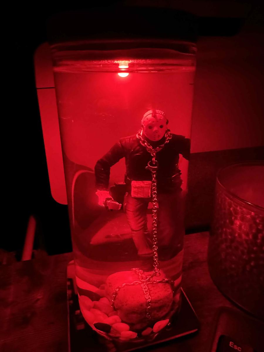 ✨Jason Luminous Water Column Lamp Halloween Decorative Gifts🎁