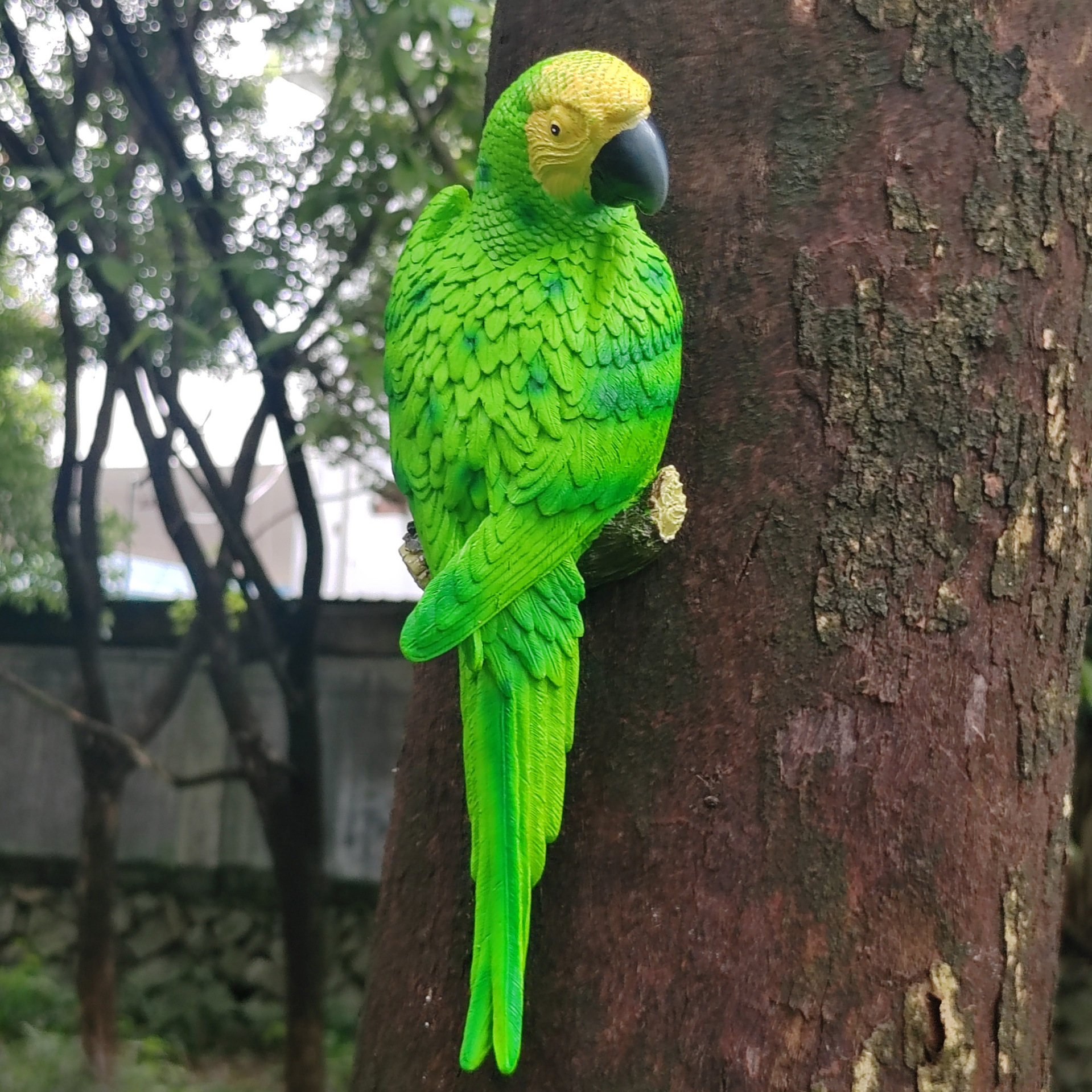 🦜Hand-carved Lifelike Parrot Sculpture