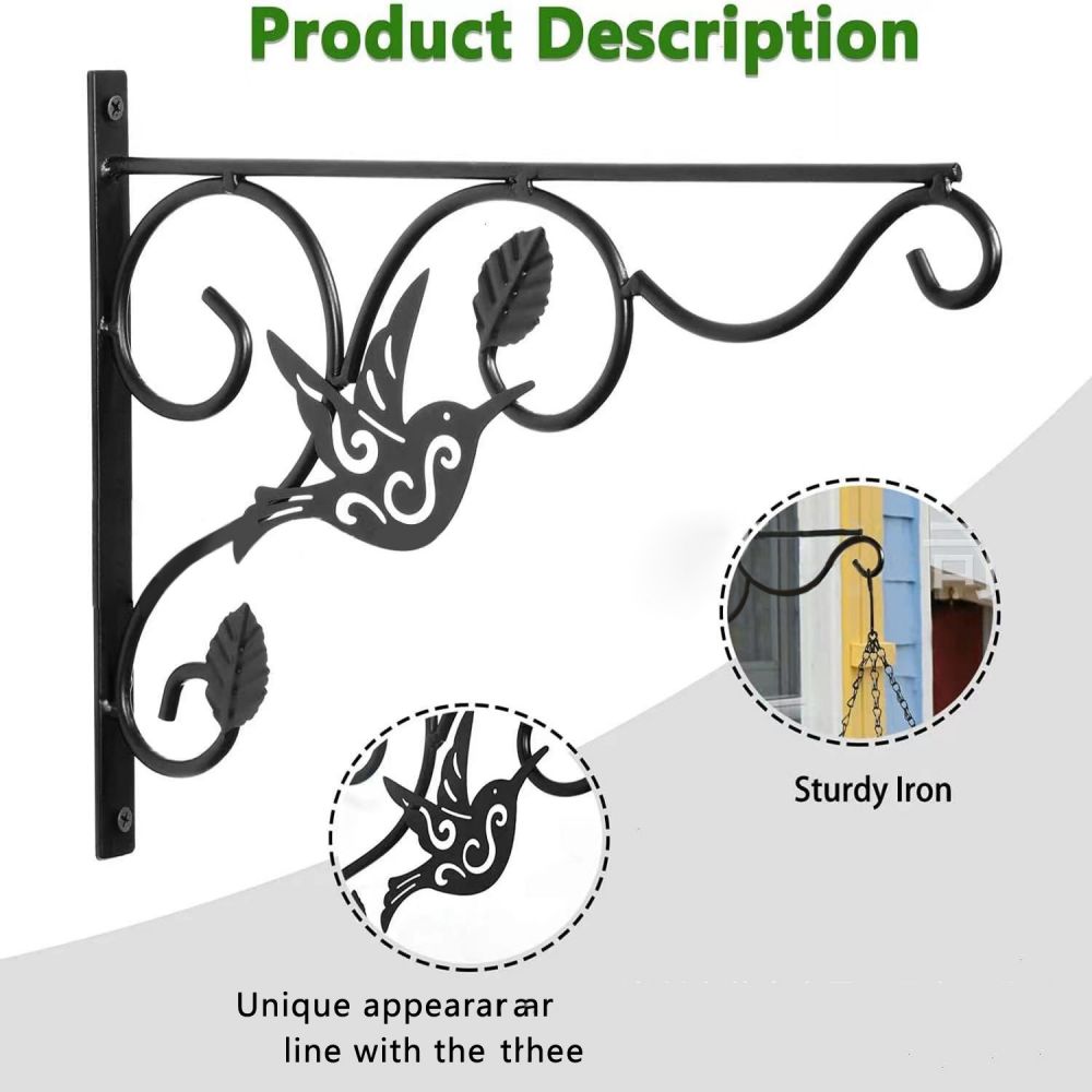 Wall-mounted Metal Hanging Bracket