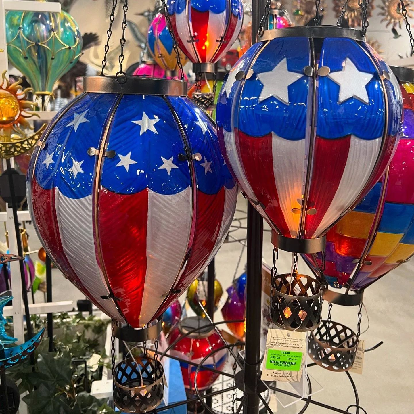 Solar Hot Air Balloon Lantern