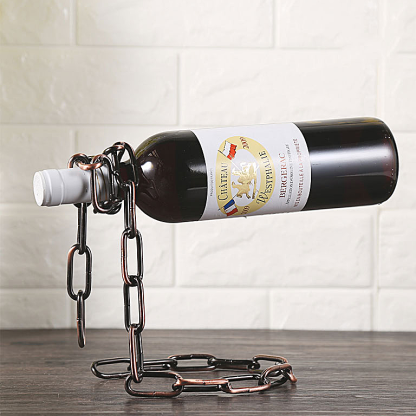 40%OFF🍷The perfect gift for your loved ones🎁Magic Hanging Chain Wine Rack
