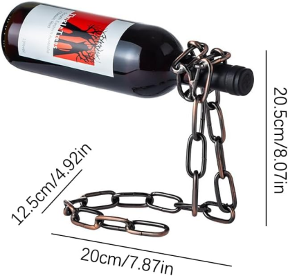 40%OFF🍷The perfect gift for your loved ones🎁Magic Hanging Chain Wine Rack