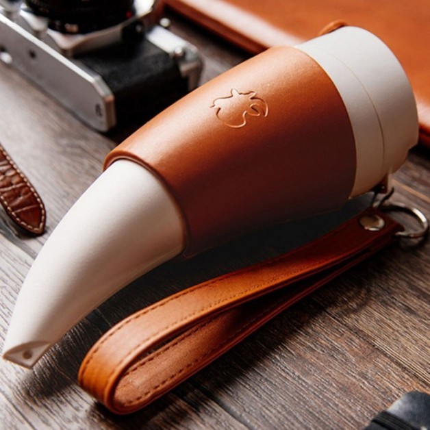 Creative Goat Horn Stainless Steel Coffee Mug