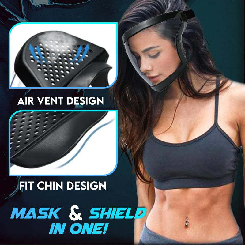 Full Face Protection Industrial Mask For Pesticide Spraying