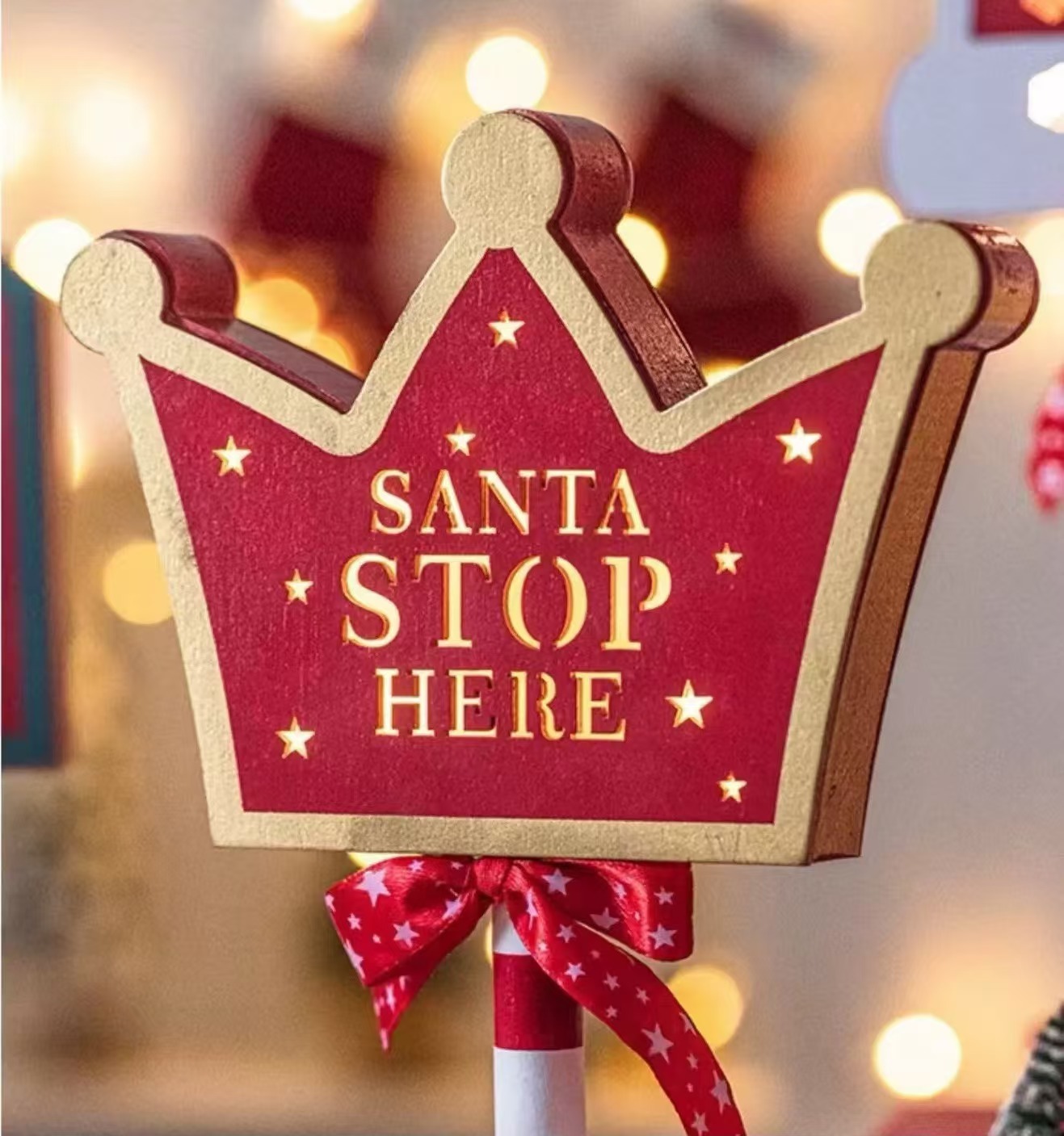 Led Lighted Christmas Decoration Sign Lights Board For Holiday Party Decor