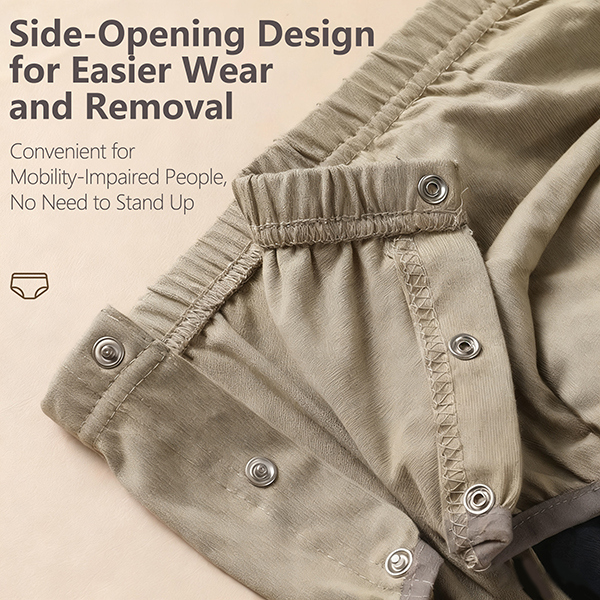 Leak-Proof Cotton Adult Diaper – Washable & Comfortable Incontinence Underwear