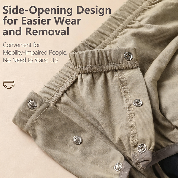 Leak-Proof Cotton Adult Diaper – Washable & Comfortable Incontinence Underwear