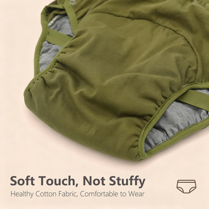 Leak-Proof Cotton Adult Diaper – Washable & Comfortable Incontinence Underwear