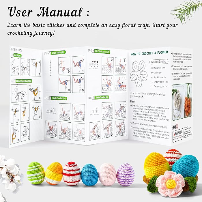 Wolly Wonders 113 Piece Crochet with Yarn Set–1600 Yards Assorted Yarn 24 PCS Crochet Accessories Set Including Hooks, Knitting Needles & More Ideal Beginner, Adults Kit