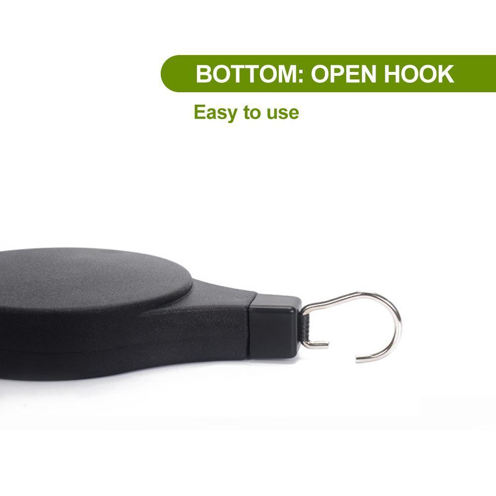 Retractable Hook For Garden Baskets Pots