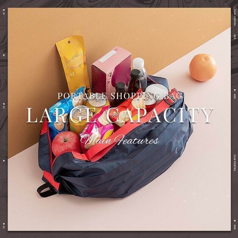 Foldable Travel One-shoulder Portable Shopping Bag🛍