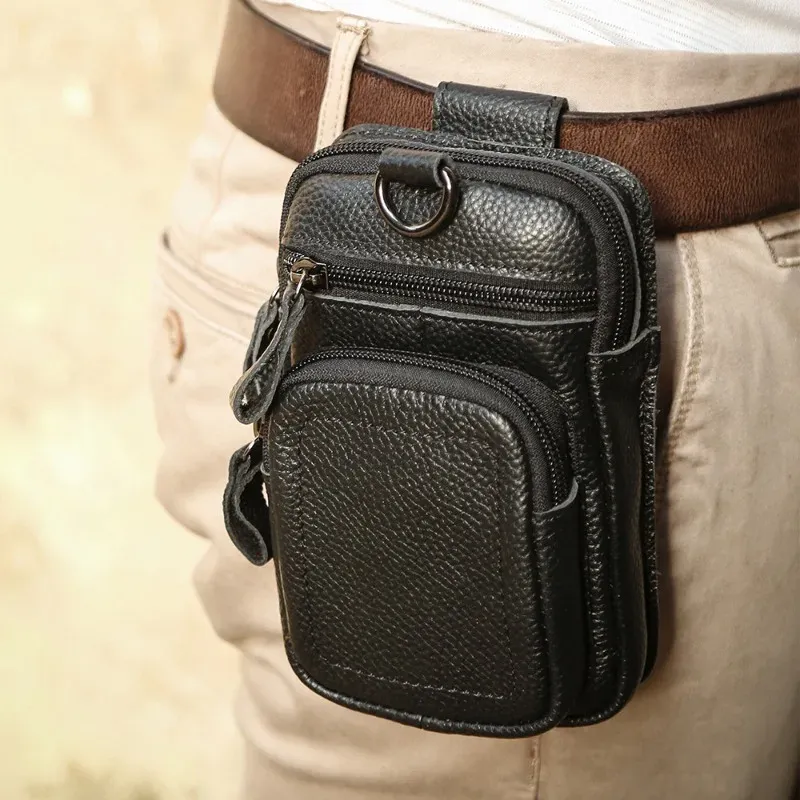 🎁2024 Best Father's Day Gift ❤Outdoor Large Capacity Men's Mobile Phone Waist Bag