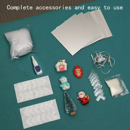 DIY LED Christmas Cube Night Light 