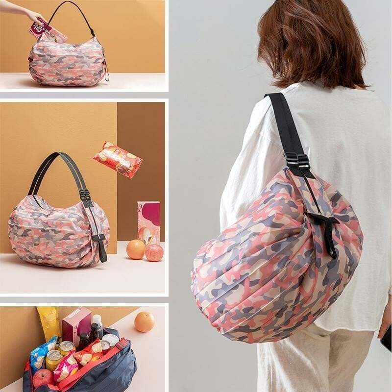 Foldable Travel One-shoulder Portable Shopping Bag🛍