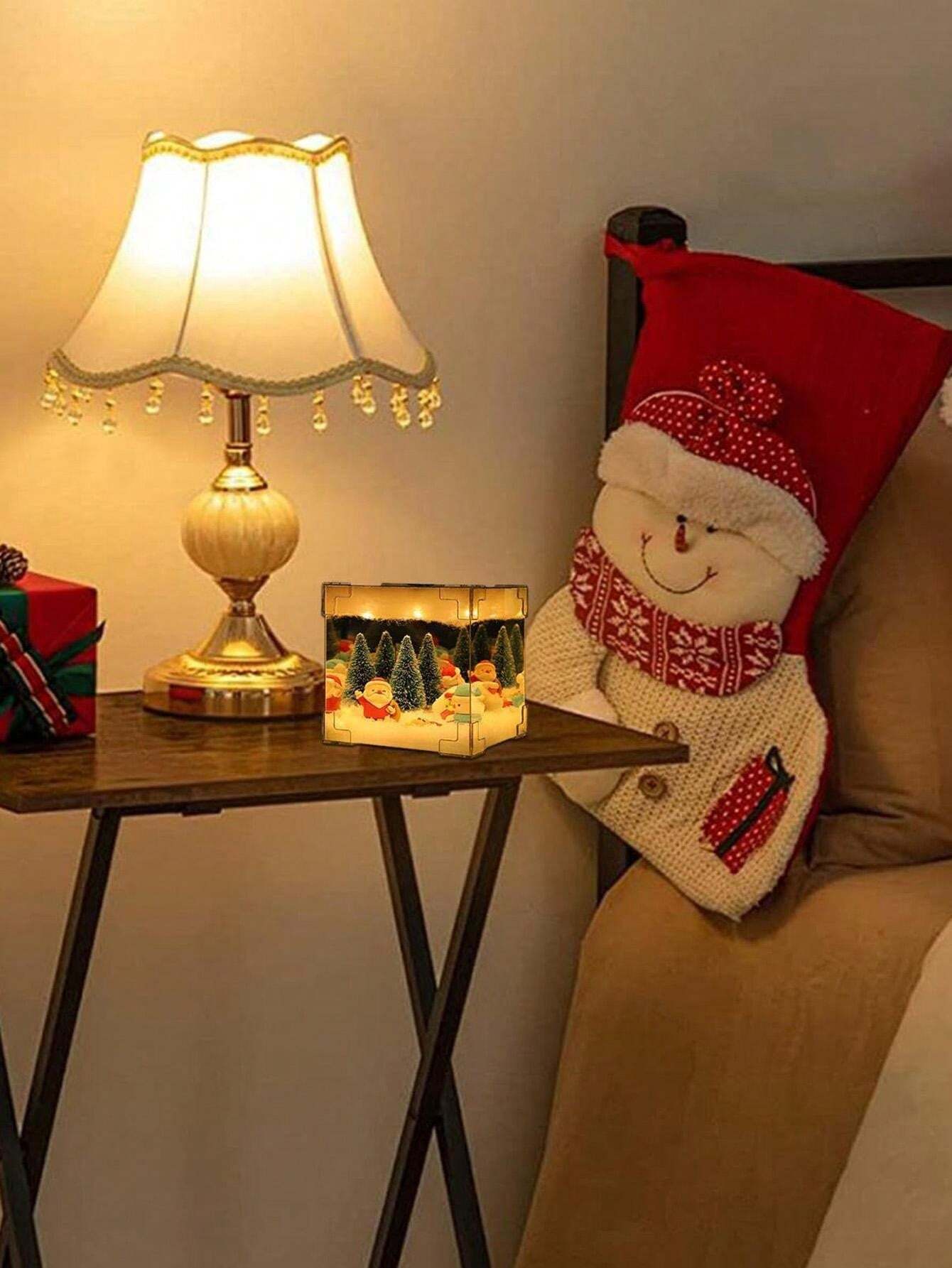 ✨DIY LED Christmas Cube Night Light🎄 