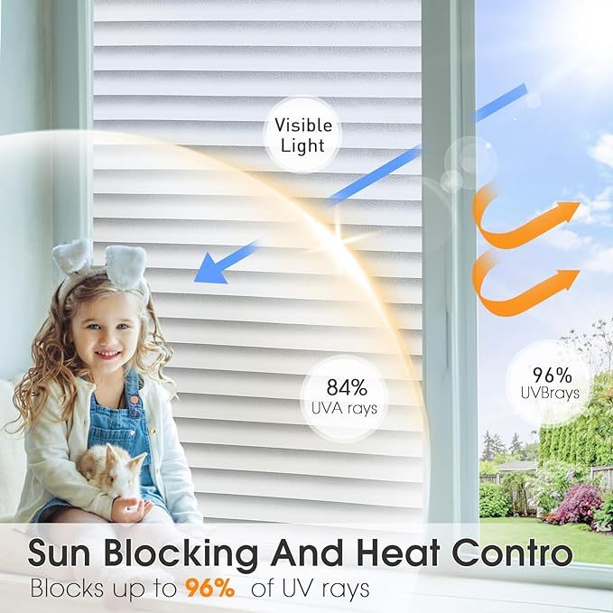 🔥Imitation Blinds One-Way Perspective Glass Film🔥