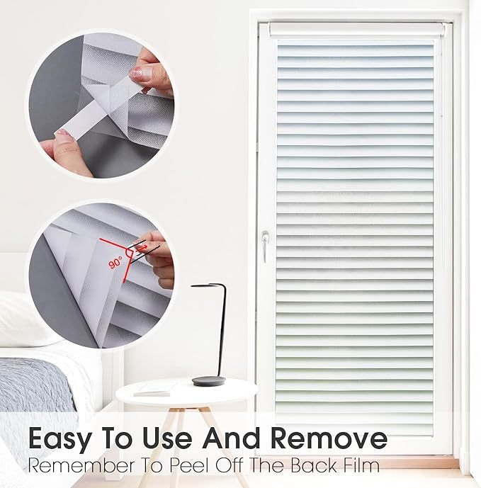 🔥Imitation Blinds One-Way Perspective Glass Film🔥