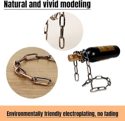 40%OFF🍷The perfect gift for your loved ones🎁Magic Hanging Chain Wine Rack