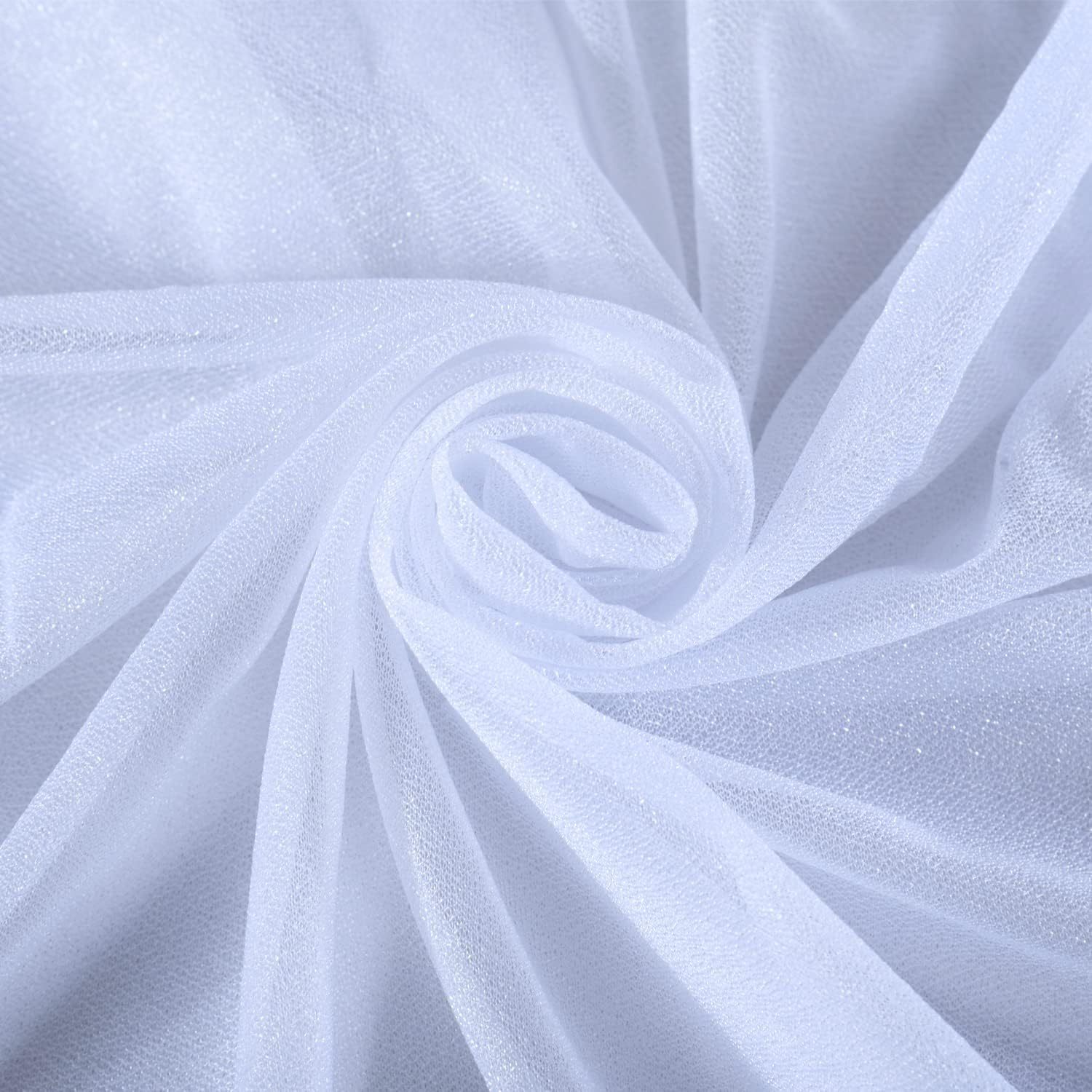 Wedding Arch Draping Fabric, 2 Panels 28" x 19Ft Emerald Green Wedding Arch Drapes Sheer Backdrop Curtain for Wedding Ceremony Party Ceiling Decor