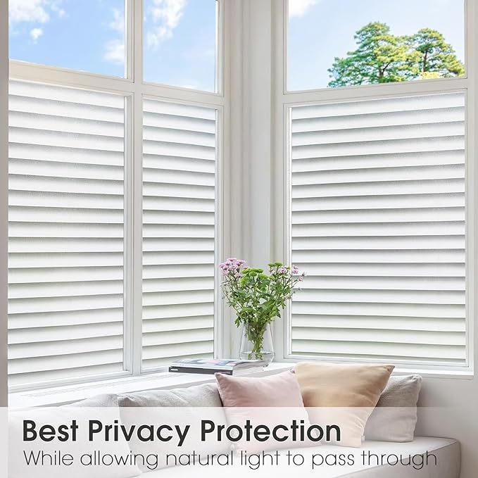 🔥Imitation Blinds One-Way Perspective Glass Film🔥