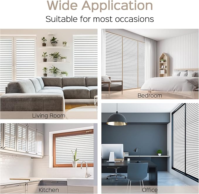 🔥Imitation Blinds One-Way Perspective Glass Film🔥