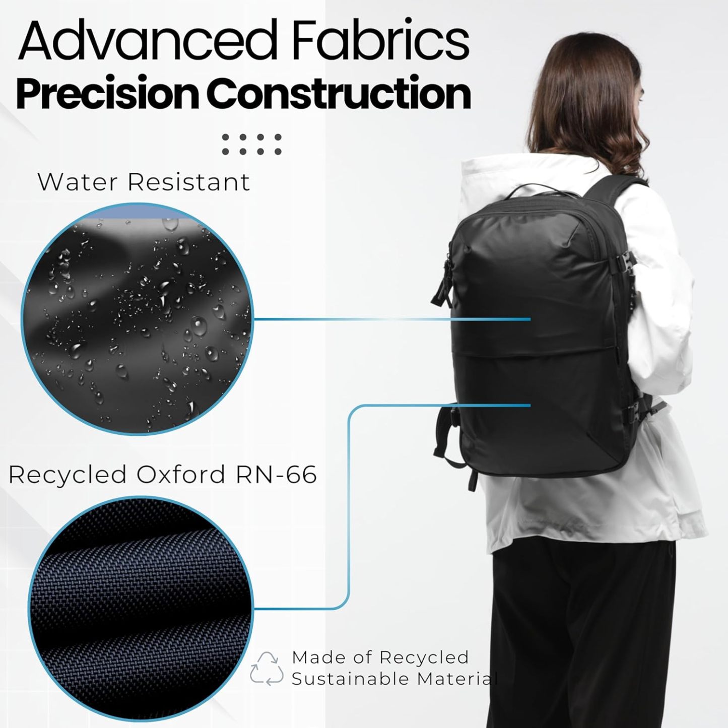 Vacuum Compression Travel Backpack