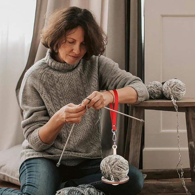 Portable Wrist Yarn Holder