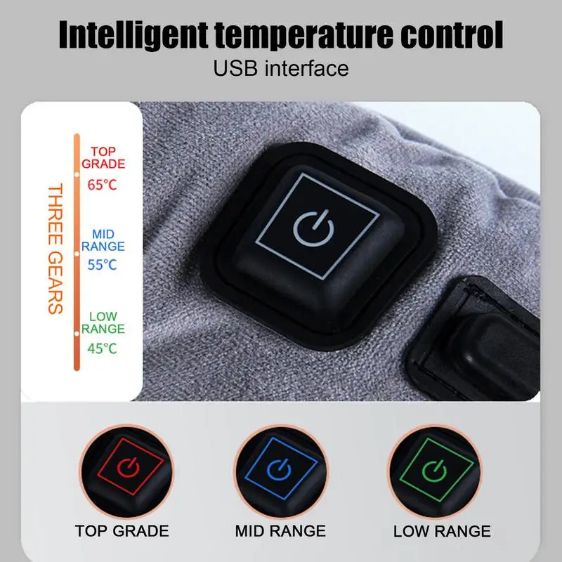 3 Setting USB Electric Heated Warm Cushion Heating Pad