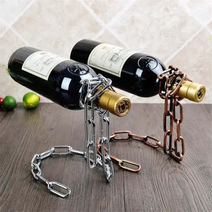 40%OFF🍷The perfect gift for your loved ones🎁Magic Hanging Chain Wine Rack