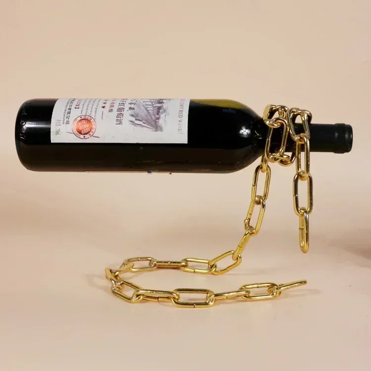 40%OFF🍷The perfect gift for your loved ones🎁Magic Hanging Chain Wine Rack