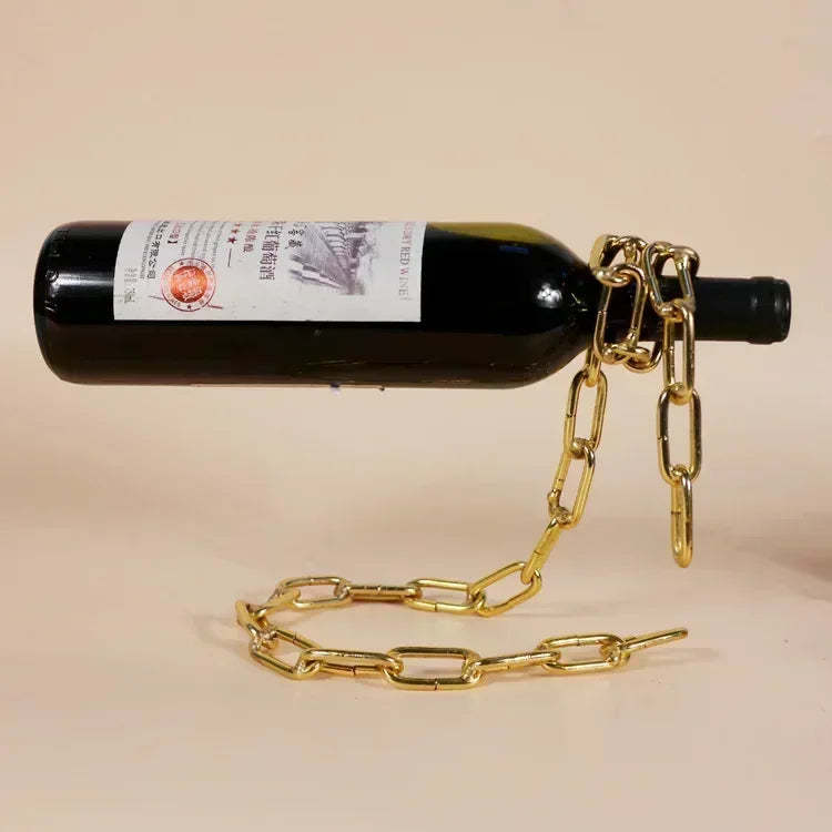 40%OFF🍷The perfect gift for your loved ones🎁Magic Hanging Chain Wine Rack