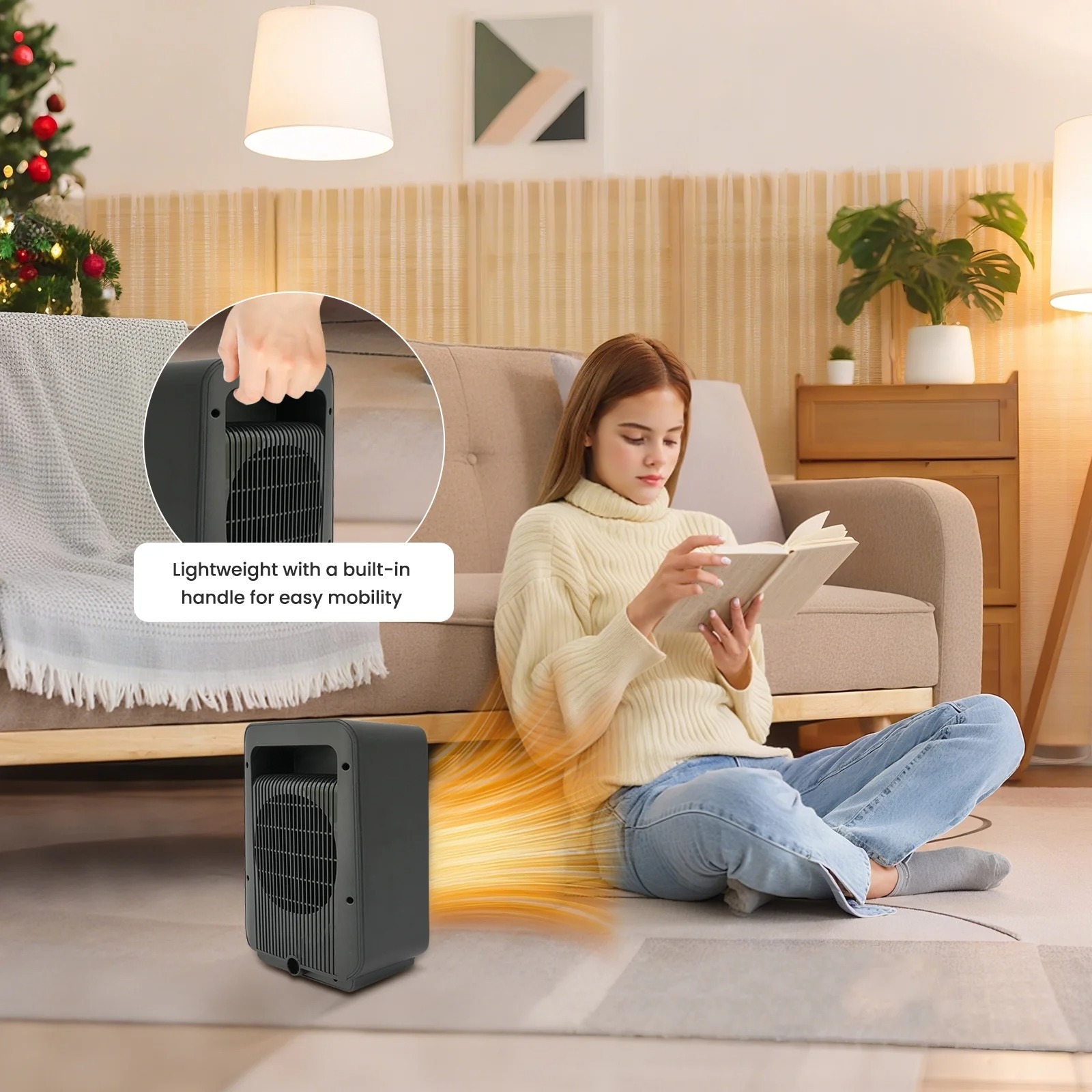 FlameGlow Fireplace Heater — Bring the Warmth and Magic Home This Christmas🎄