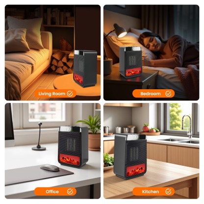 FlameGlow Fireplace Heater — Bring the Warmth and Magic Home This Christmas🎄