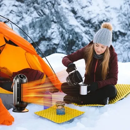 Smart Ceramic Heater with Remote – Fast, Quiet & Adjustable