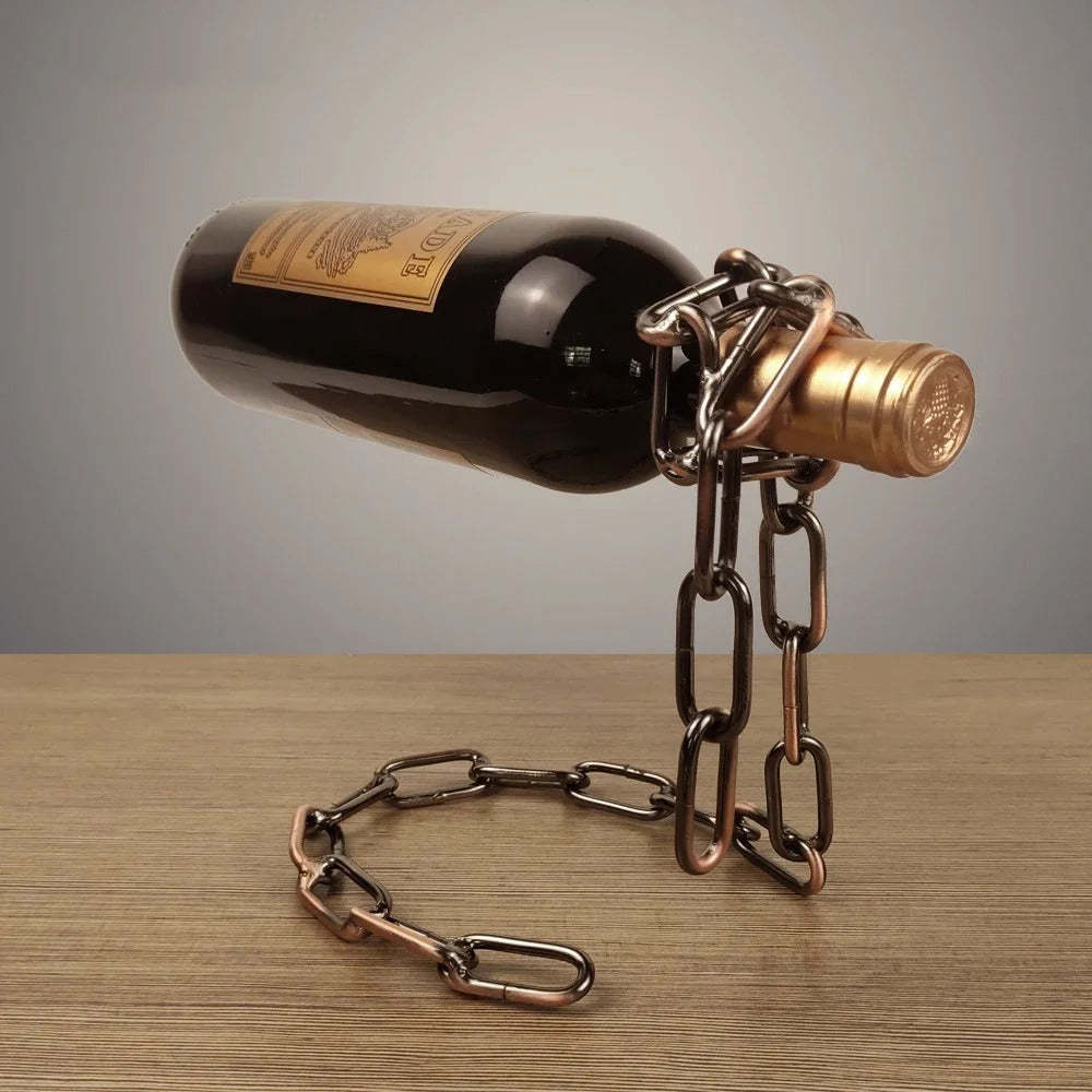 40%OFF🍷The perfect gift for your loved ones🎁Magic Hanging Chain Wine Rack