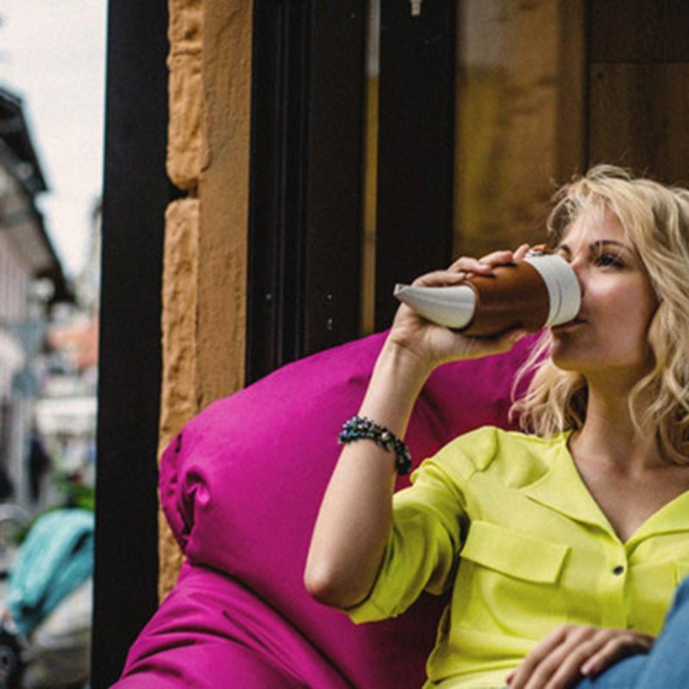 Creative Goat Horn Stainless Steel Coffee Mug